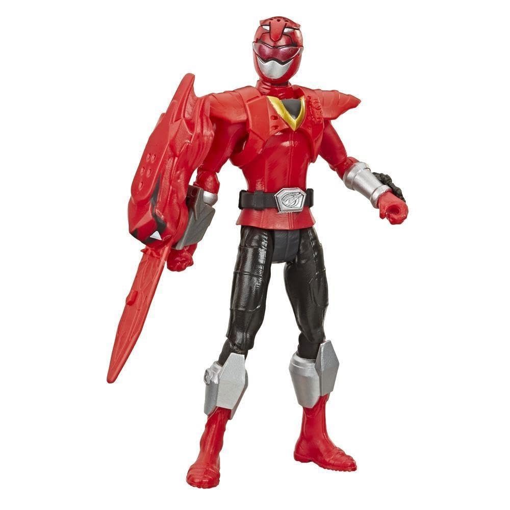 Power Rangers Beast Morphers Beast-X Red Ranger 15-cm Action Figure Toy inspired by the TV Programme — image 1