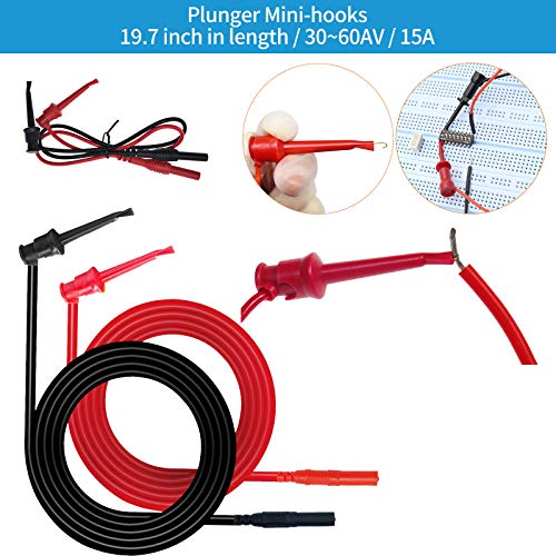 Testeronics 34in1 Test Lead and Test Probe Kit for Multimeter Tester