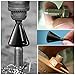 Deburring External Chamfer Tool, Hex&Triangle Shank Burr Remover, for Repairing Damaged Bolts