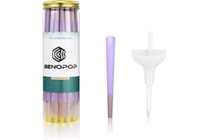 Purple Pre Rolled Cones | Classic King Size Cones | 100 Pack（4.2inches/108mm）| Pre-Rolled Cones | Pre Rolls | Rolling Papers 