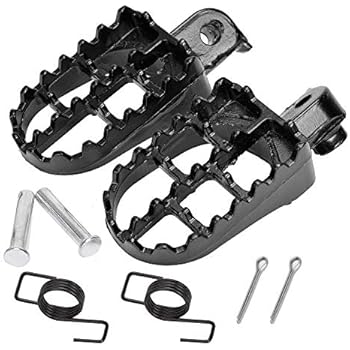 Aazon.co: AnXin Dirt Bike Foot Pegs CNC Footpegs Footrest Foot Pedals Rests For DRZ400 2000
