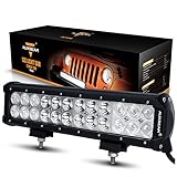 Auxbeam LED Light Bar 12' 72W CREE LED Light 24pcs 3W CREE...