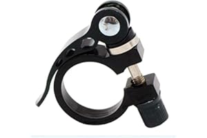 Colorful Bicycle Quick Release Seat Tube Clamp Mountain Bike Bracket Seat Tube Clamp Quick Release Knob Aluminum Alloy Attrac