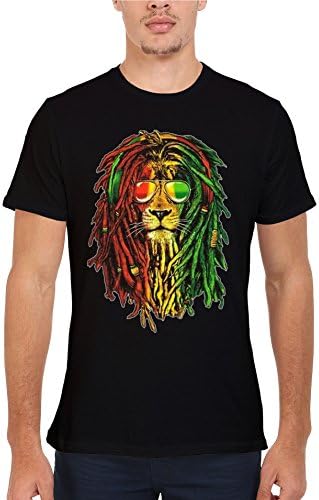Lion Reggae Music Rasta Funny Novelty Men Women Unisex Top T Shirt