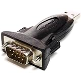 Tera Grand - Premium USB 2.0 to RS232 Serial DB9 Adapter - Supports Windows 10, 8, 7, Vista, XP, 2000, 98, Linux and Mac - Built with FTDI Chipset