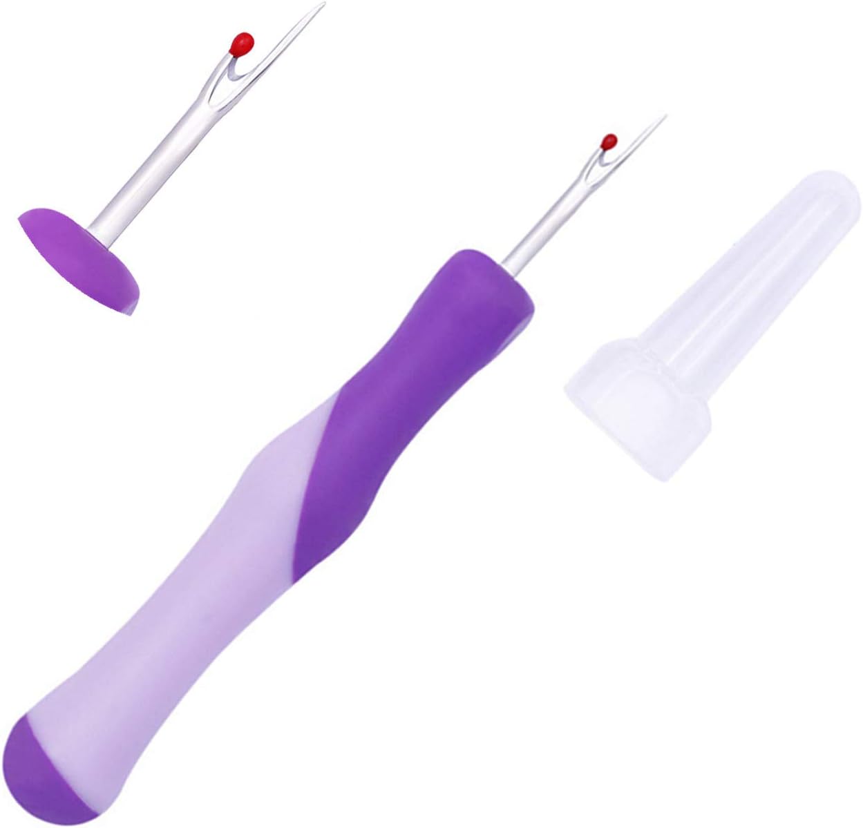 Thread Remover Purple Tool for Sewing Seam Ripper Thread Cutter 1pcs Stitch Unpicker Sewing Thread Remover Sewing Ripper Ergonomic Grip Stitching Thread Unpicker Stitch Remover