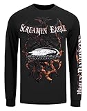 Harley-Davidson Men's Screamin' Eagle Tribal Black Long Sleeve Shirt HARLMT0167