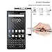 BlackBerry KEY2 Screen Protector, AVIDET Full Screen Coverage, Premium Tempered 3D Glass Screen Protector for BlackBerry KEY2 (9H Hardness 0.3mm)(Black)