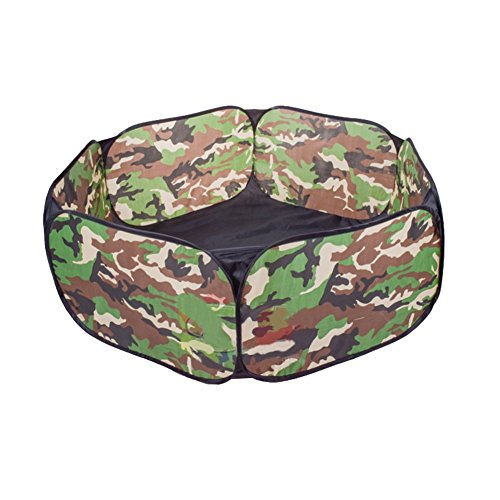 Oasis Plus Outdoor Indoor Camouflage Hexagon Ball Pit Pool Toy Game Play Tent for Kids Children Boys Girls - Thumbnail 6