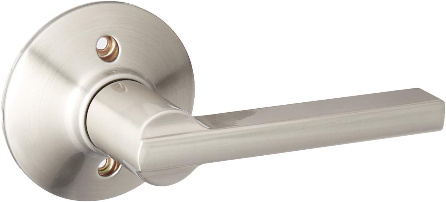 Schlage F93PLY619LAT Latitude Lever Dummy Interior Pack, Satin Nickel