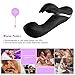 Utimi Silicone Rabbit Vibrator 10 Modes G-spot Vibrator Rechargeable Clitoris Stimulator with Dual Powerful Motors