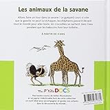 Image de Mes P'tits Docs: Les Animaux De La Savane (French Edition)