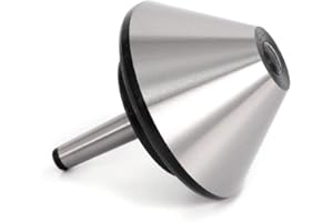 ButterFox MT2 Lathe Bull Nose Live Center 5'' (120mm) Morse Taper #2 Tool Bit 75 Degree