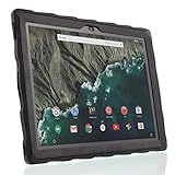 Gumdrop Cases Droptech for Google Pixel C Tablet Rugged Tablet Case Shock Absorbing Cover GA3A00074-A14, GA3A00219-A14, Black