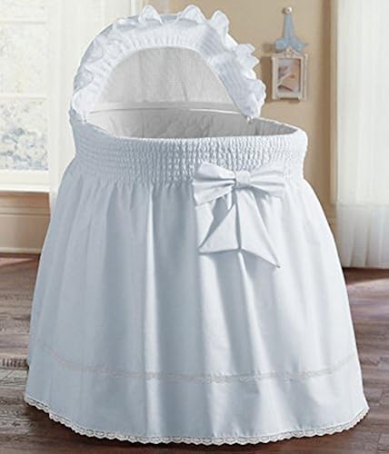 Baby Doll Bedding Neutral Sea Shell Bassinet Bedding for boy and