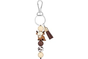 Highland Cow Keychain Highland Cow Party Favors Cute Gifts Animal Keychains with Tassel for Women Men Gifts