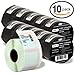 LiteTite 30915-Jumbo (10-Pack) DYMO LabelWriter (LW) Endicia Compatible Internet Postage Stamp Labels, 10-Rolls (LT30915)