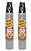 Amscan Big Party Pack Plastic Cups, 16-Ounce, Black (100 pieces)