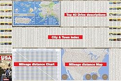 StreetSmart® USA Interstate Road Map by VanDam