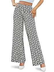 Arolina Women's Stretchy Wide Leg Palazzo Lounge