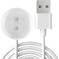 YiKaiEn 12mm Magnetic Rose Charger USB Cable 2.7ft, Replacement Charging Cord, Compatible with Massager and More