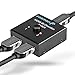 Fosmon 4K HDMI Switch 2 in 1 Out 4K@60Hz, 2-Port Bi-Directional HDMI 2.0 Switcher Splitter Hub UHD 3D HD 1080p HDCP, for HDTV, PS5/4, Xbox, Apple TV