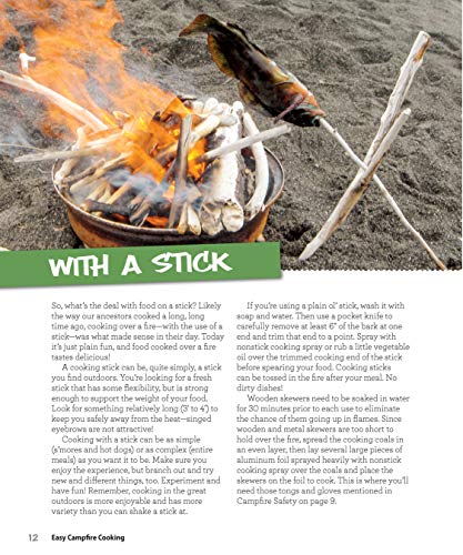Easy Campfire Cooking: 200+ Family Fun Recipes for Cooking Over Coals and In the Flames with a Dutch Oven, Foil Packets, and More! (Fox Chapel Publishing) Recipes for Camping, Scouting, and Bonfires - Thumbnail 5