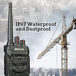 Retevis RT48 IP67 Waterproof Walkie Talkies,2 Way
