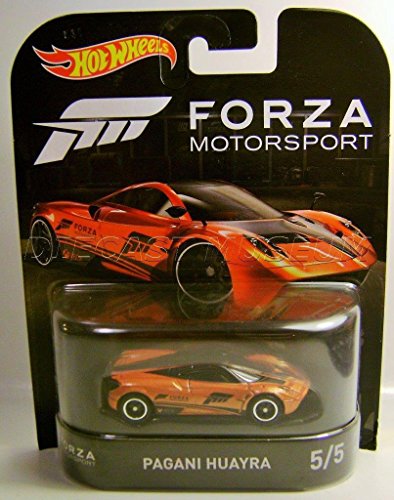 PAGANI HUAYRA RR 5/5 FORZA MOTORSPORT RETRO HOT WHEELS 2017