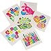 172 Piece Bulk Easter Themed Party Favor Assortment Pack for Kids Parties, Easter Eggs, Baskets or Classroom