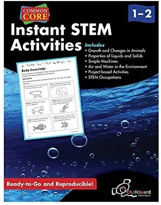 Instant STEM Activities - Grades 1 & 2 - Common Core Standards by CHALKBOARD PUBLISHING
