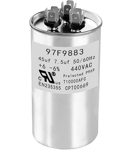 TRANE OEM Capacitor - 97F9883 / CPT01842-45/7.5 x 440 Round