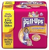 Huggies Pull-Ups Training Pants with Learning Designs, Girls, 2T-3T, 58 Count