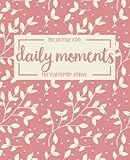 Daily Moments: One Sentence a Day Five Year Memory Journal by Papeterie Bleu
