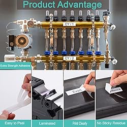 NineLeaf 2 Pack Compatible for Brother P-Touch