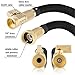 Nifty Grower 100ft Garden Hose - All New Expandable Water Hose with Double Latex Core, 3/4