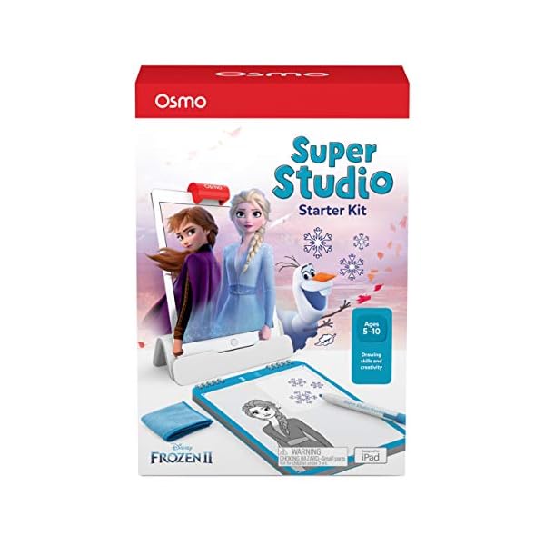 Osmo - Super Studio Disney Frozen 2 - Ages 5-11 - Learn to Draw - For iPad or Fire Tablet