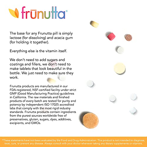 Frunutta Womens Health Iron Under The Tongue Instant Dissolve Tablets 25 mg x 90 Tablets for