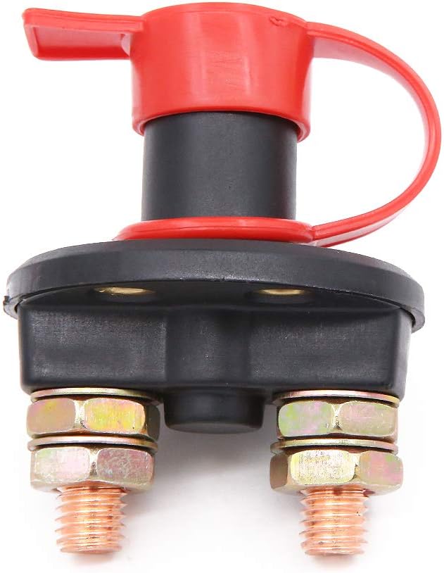 Car Battery Isolator Cut Off Switch,Battery Isolator Disconnect Cut OFF Power Kill Switch for Marine Car RV Boat - Image 4