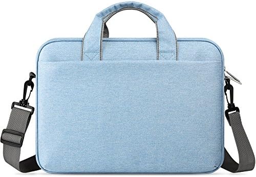 Elebaby Laptop Shoulder Bag Waterproof Fabric Portable Briefcase Carry Case for all 13-13.3 inch Laptop / Notebook / Computer / MacBook Air / Pro / with Retina 13.3" Display ASUS, Acer, Dell, HP, Lenovo, Toshiba 13.3" Briefcase Handbag Carry Cover ¨C Skyblue