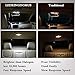578 LED Bulbs, LEDKINGDOMUS 4Pcs Festoon Led Bulb 41mm 42mm 12SMD 560 211 212-2 Car Map Door Dome Interior Light (White)