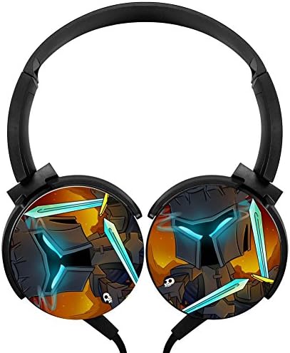 Popular-Mmos Wired Stereo Headphones Customized Foldable Headsets Over Ear For Kids Or Adultsblack