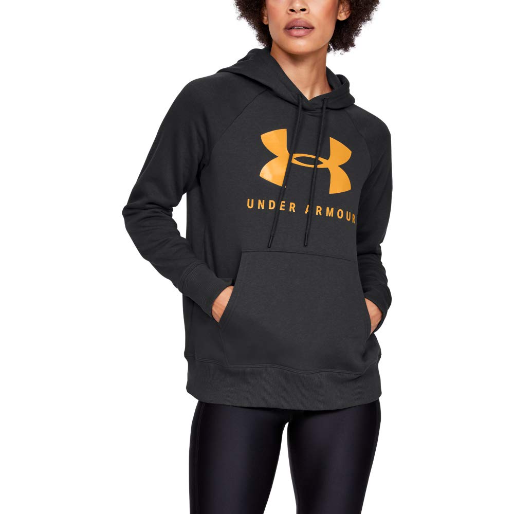 under armour women's rival fleece sportstyle graphic hoodie