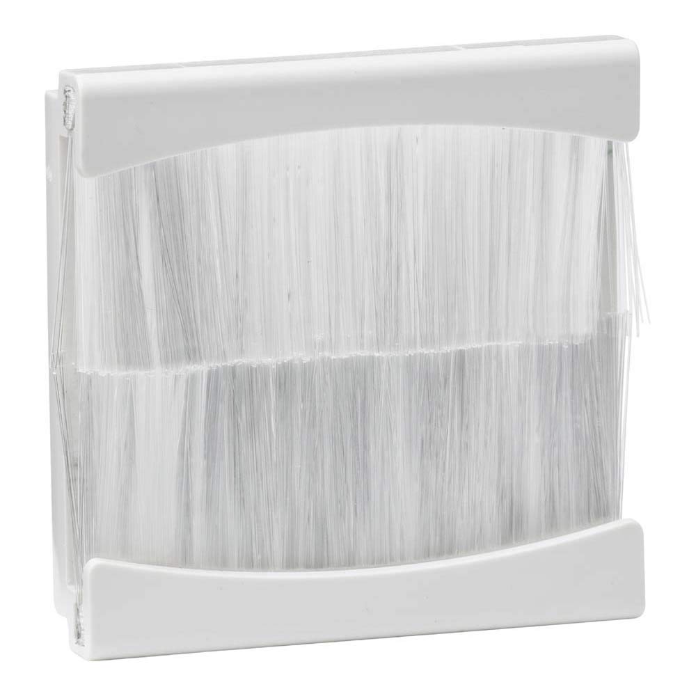 Knightsbridge Brush Module 50 x 50mm-White, Polycarbonate
