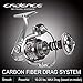 Cadence Fishing CS7 Spinning Reel | Durable Aluminum Frame | Carbon Composite Rotor & Side Plate | 9 + 1 Corrosion Resistant Bearings | Size 3000