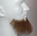 Full Chin Beard Goatee LIGHT BROWN - no. 2023 - REALISTIC! 100% Human Hair - Perfect for Theater and Stage ! Reusable - Lace backing