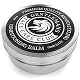 Beard Balm - Premium Quality Conditioning Butter For Creating Beard Styles, Goatees, Sideburns + Moustaches – Extra Large 2oz Tin
