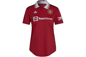 adidas Manchester United 22/23 Home Women's Jersey (as1, Alpha, m, Regular, Regular, Medium) Red