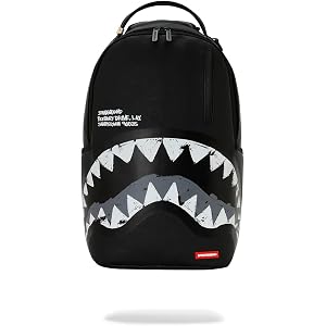 Sprayground GREY SHARK CENTRAL PAINTED BACKPACK