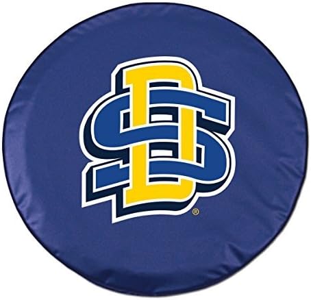 Holland Covers TCESDakStNV Navy E - 29.75" x 8 South Dakota State Spare Tire Wheel Cover for Jeeps RV/Trailer (Exact Fit)